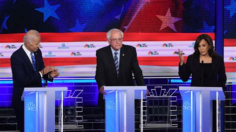 Democratic Debate Biden Versus Booker And Harris And Other Matchups