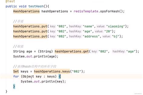 Java Redis基础 数据类型 常用命令 Java中使用redisjava写redis命令 Csdn博客