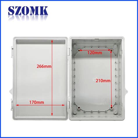 szomk IP65 waterproof plastic box abs plastic enclosure electronics ...