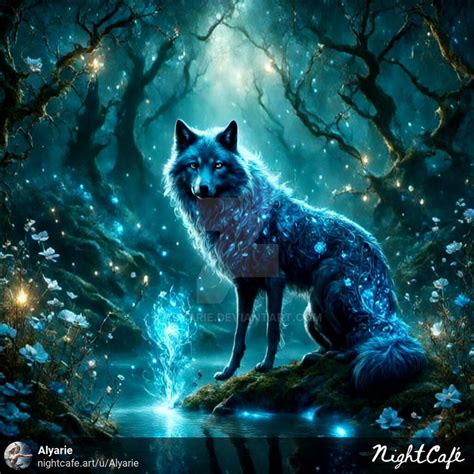 Enchanted Wolf By Alyarie On Deviantart