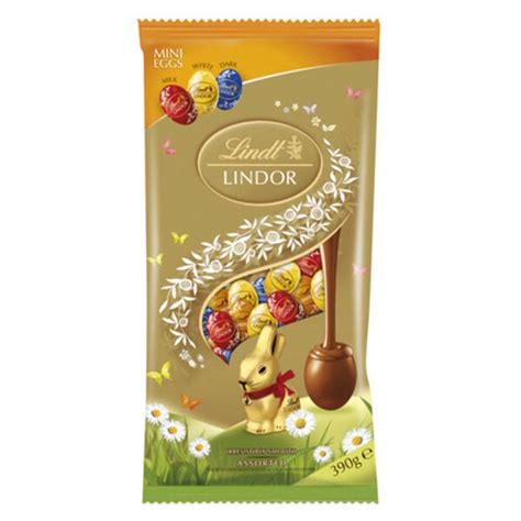 Buy Lindt Lindor Mini Eggs Value Bag 390g Online Worldwide Delivery