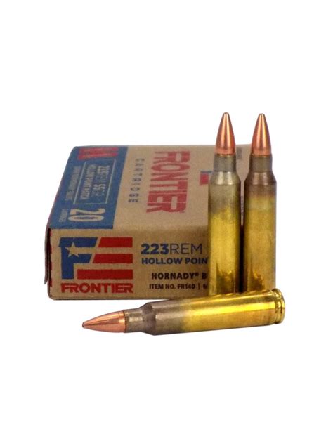 Hornady Frontier Rem X Hp Match Gr