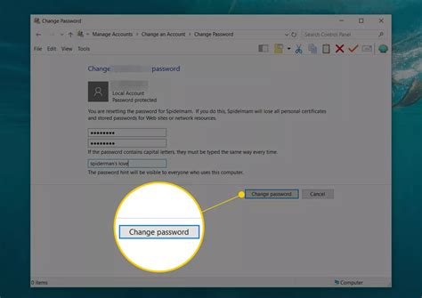 So Ndern Sie Das Passwort Eines Anderen Benutzers In Windows