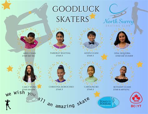 Competition Schedule :: North Surrey Skating Club
