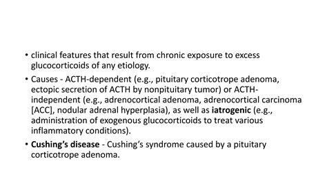 Lec 7 Cushing S Syndrome Pptx