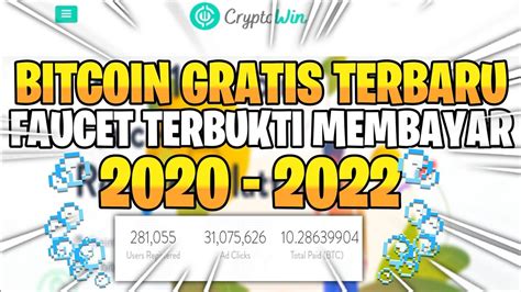 Faucet Bitcoin Gratis Bayaran Super Besar Legit Youtube