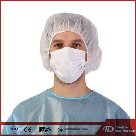 Adult Disposable 3 Ply Medical Surgical Face Mask / 3 Ply Face Hospital