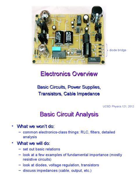 BASIC Electronics PART 1 | PDF | Diode | Doping (Semiconductor)