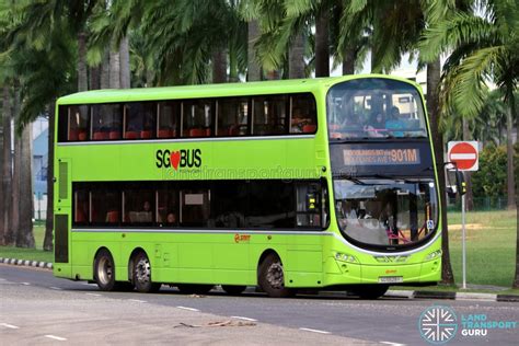 Bus 901M SMRT Buses Volvo B9TL Wright SG5529Y Land Transport Guru