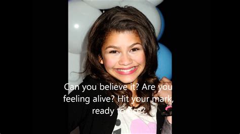 Zendaya Coleman Something To Dance For W Lyrics Youtube