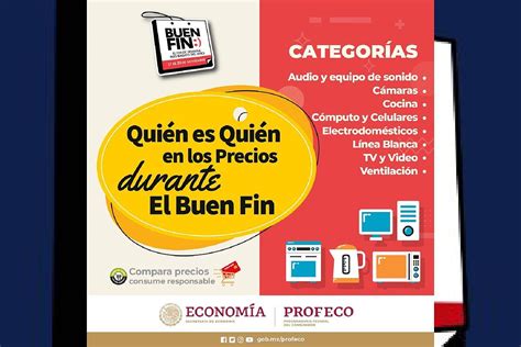 El Buen Fin Profeco cómo verificar ofertas con Quién es quién en los