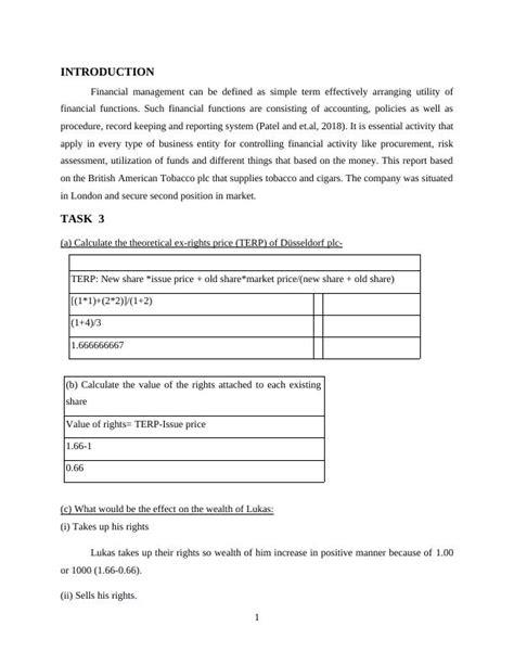 Financial Management Theory And Practice Desklib