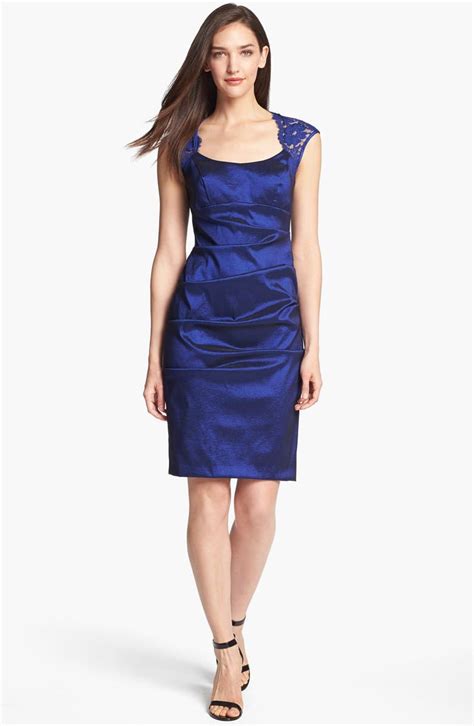 Xscape Ruched Sheath Dress Nordstrom