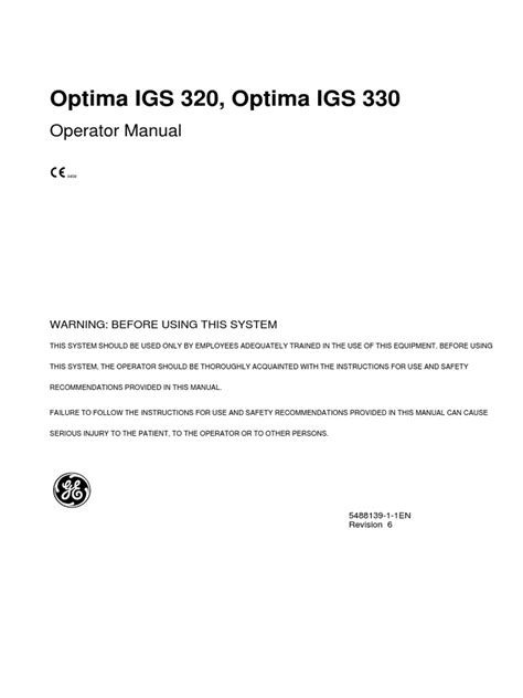 operator manual igs    electromagnetic compatibility