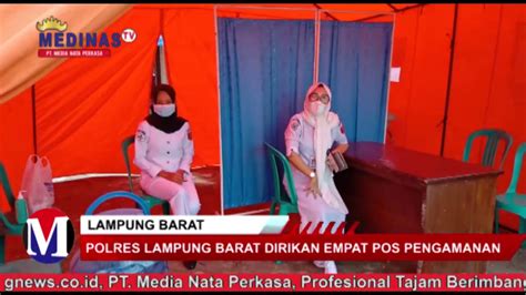 Medinaslampungnews Jelang Natal Dan Tahun Baru Polres Lampung