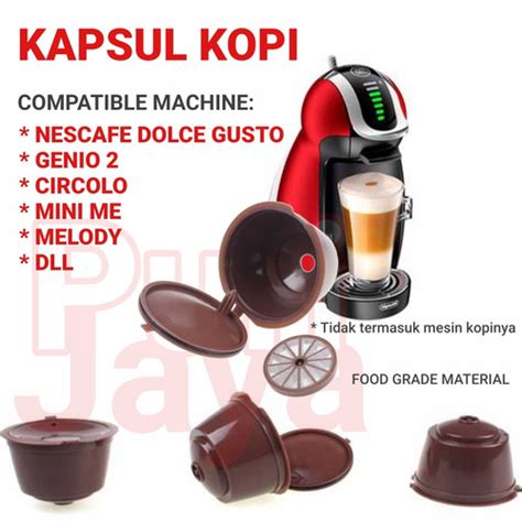 Jual Refill Capsule Dolce Gusto Nescafe Coffee Kapsul Kopi Isi Ulang