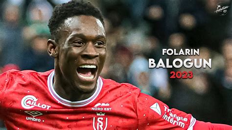 Folarin Balogun Amazing Skills Assists Goals Stade De Reims