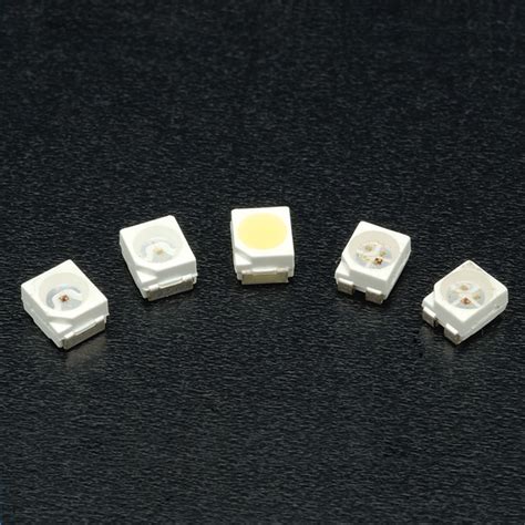 Plcc 2 High Brightness Surface Mount Leds Rapid Electronics