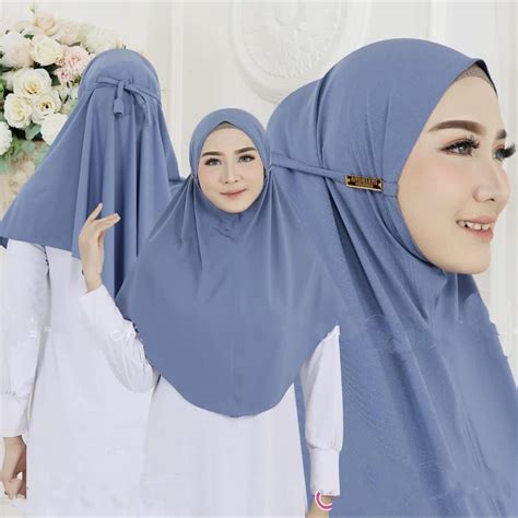 Jual INAYA BERGO KHIMAR KERUDUNG HIJAB JILBAB INSTANT JERSEY NON PET