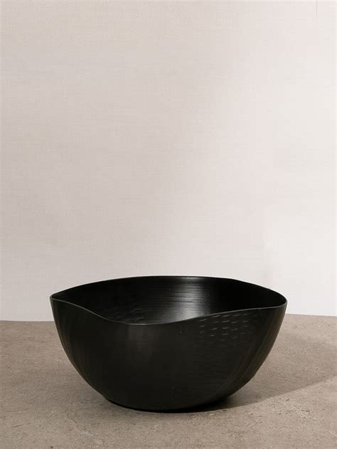 Black Metal Bowl Manai Home