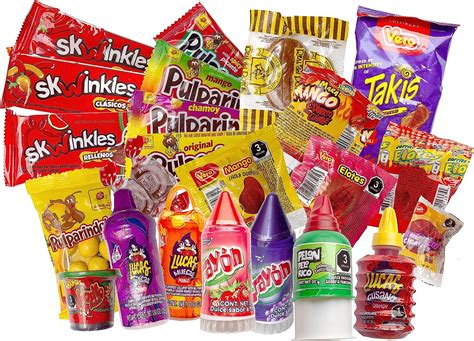 Lote Dulces Mexicanos Descubre La Variedad De Chuches Picantes