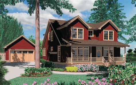 Country Plan with Detached Garage - 69317AM | Architectural Designs ...