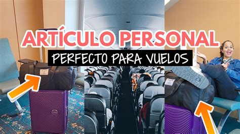 El Mejor Art Culo Personal Para Vuelos Youtube