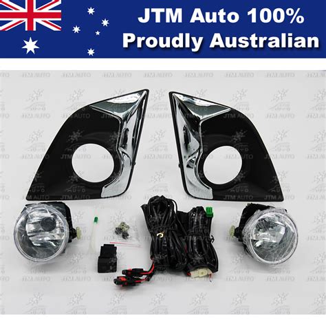 Driving Fog Lights Lamps Complete Kit To Suit ISUZU D Max Dmax 2017 2019