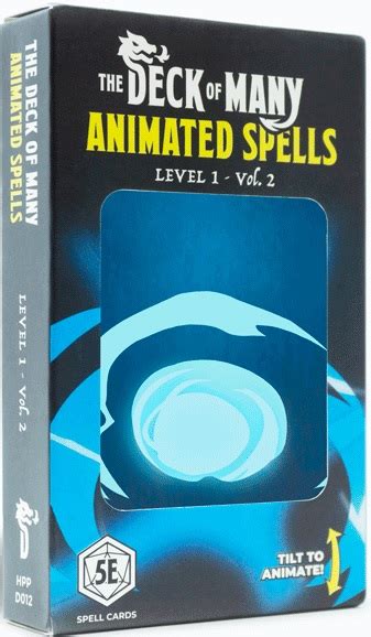 The Deck Of Many Animated Spells Level 1 G Z Toysonfireca