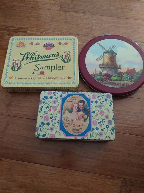 Candy tins: Three vintage candy tins. in 2022 | Vintage candy, Candy ...