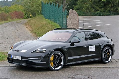 Porsche Taycan Cross Turismo Looks Ready For Production In New Spy