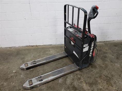 Used Raymond 8210 Electric Walkie Pallet Jack for Sale at Steep Hill ...