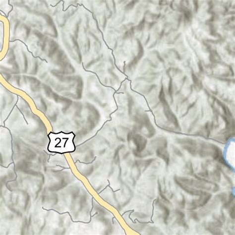 The Cumberland Trail Frozen Head Catoosa Wma Map By Tennessee State Parks Avenza Maps