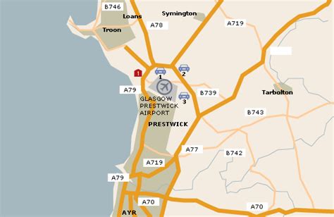 Prestwick Airport Map