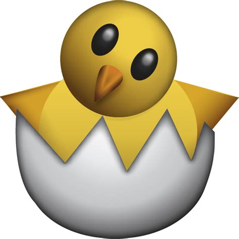 Download Hatching Chick Emoji | Emoji Island