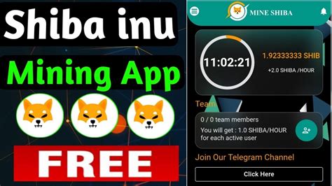 Shiba Inu Mining App Per Hour Shiba Inu Earn Free Mining App