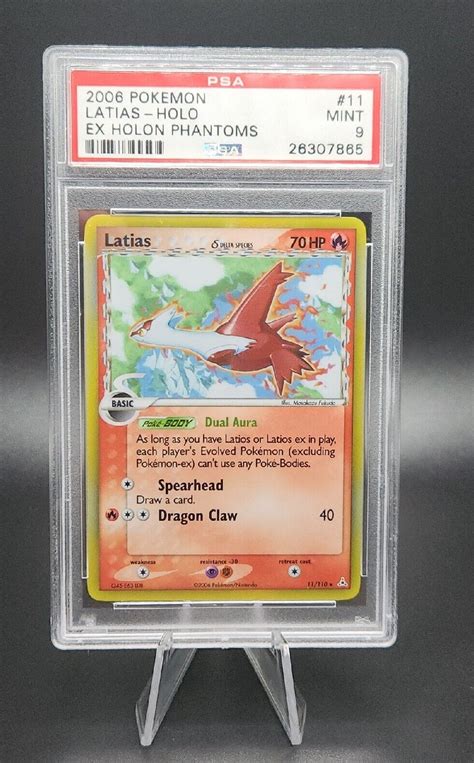 2006 Pokemon EX Holon Phantoms Latias Holo 11 110 PSA 9 MINT EBay