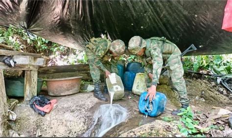 Ej Rcito Destruy Tres Laboratorios Del Clan Del Golfo Para El