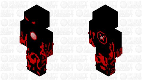 Red Neon Minecraft Skin