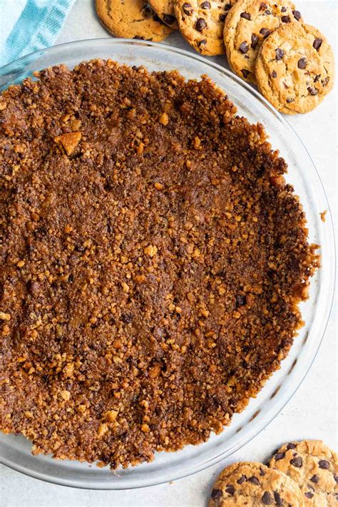 Chocolate Chip Cookie Crust No Bake Recipe Crazy For Crust