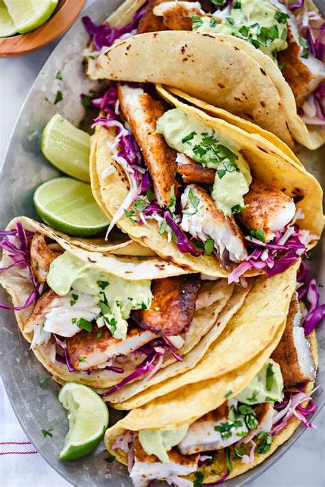 Blackened Fish Tacos | All Ways Delicious