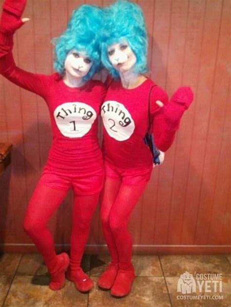 Cat In The Hat Thing 1 And Thing 2 Costumes