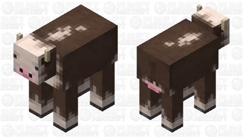 Hereford Cow Minecraft Mob Skin