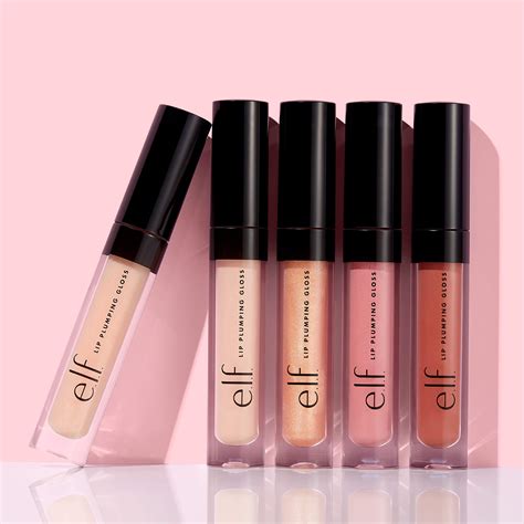 E L F Lip Plumping Gloss Mocha Twist