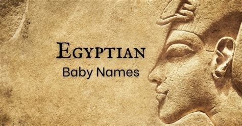 Egyptian Baby Names We Love | MomsWhoThink.com