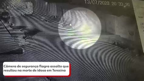 V Deo C Mera De Seguran A Flagra Assalto Que Resultou Na Morte De