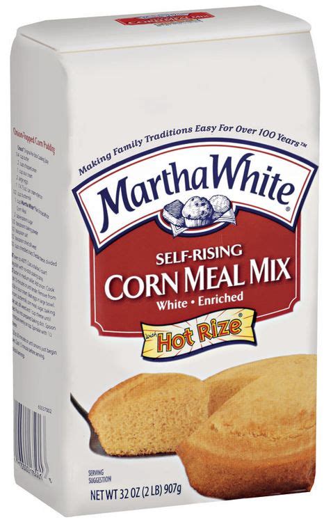 Martha White Self Rising White Enriched Whot Rize Corn Meal Mix