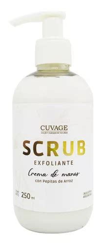 Cuvage Scrub Exfoliante Crema De Manos Pepitas Arroz Ml