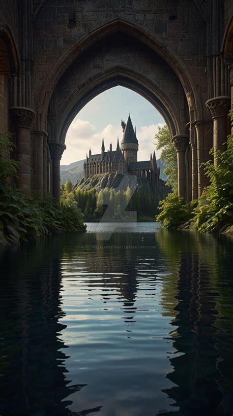 Gorgeous Hogwarts Lake Wallpaper 4k Hd By Rebelyelliexportrait On