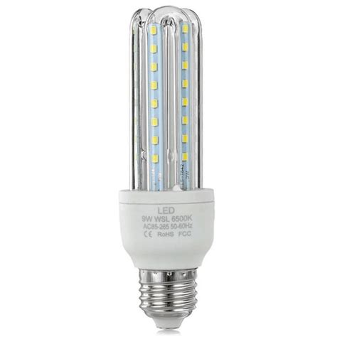 Lampada De LED Espiga De Milho 12W Bivolt Branco Amarelo Submarino